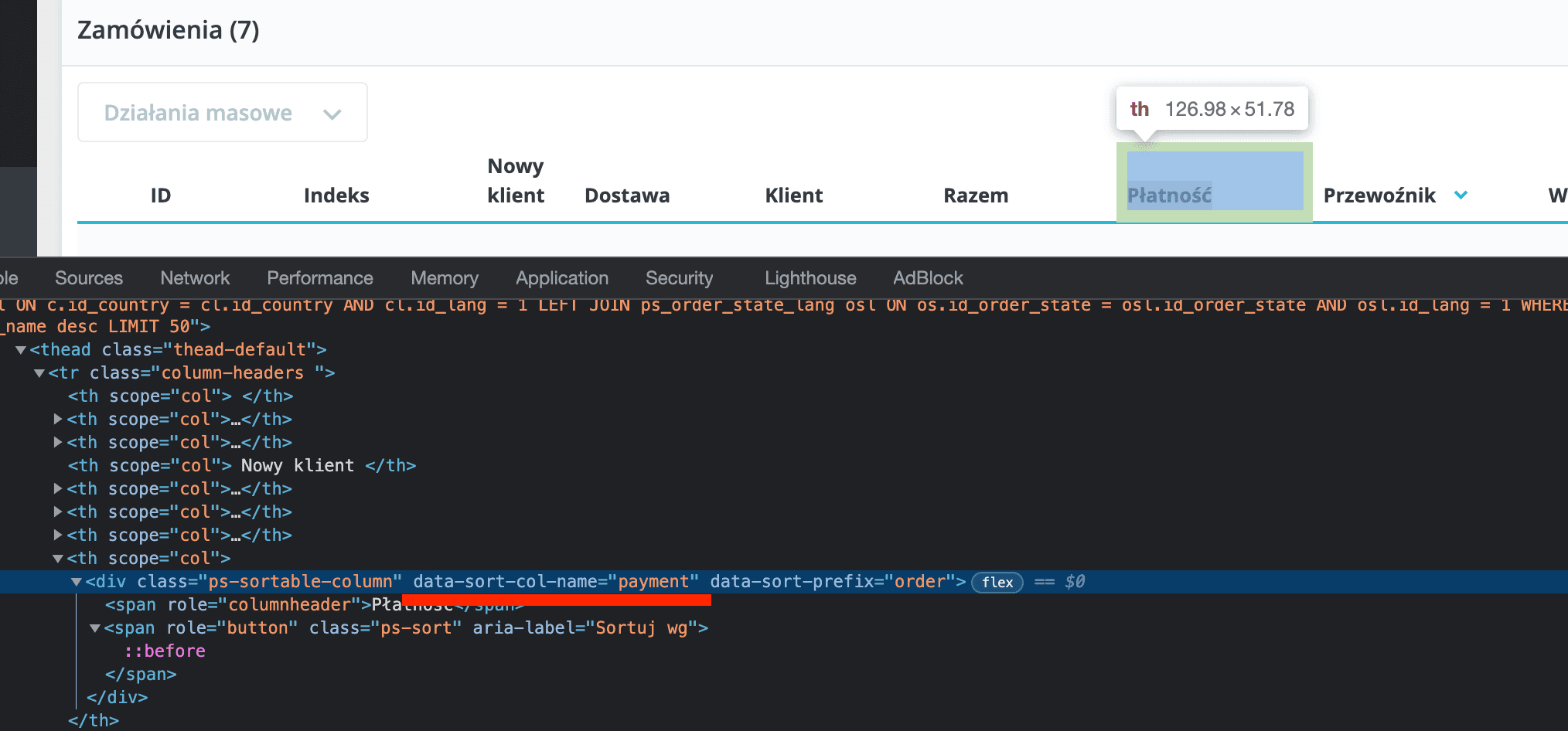 Display extra column in the PrestaShop Grid